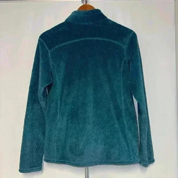 Patagonia Blue Fleece Pullover XXL for Youth / Purple Trim - Picture 7 of 14